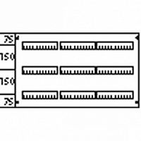 Пластрон с прорезями 3ряда/3 рейки-150 |  код. AS 233 |  ABB